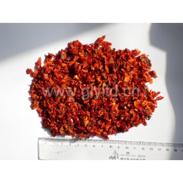 Getrocknete rote Paprika Flakes